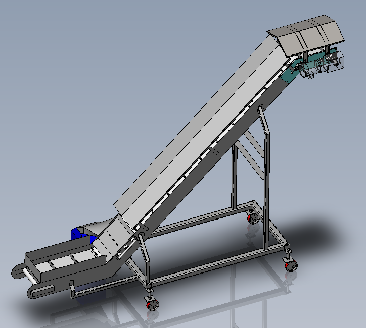 incline conveyor direct food contact design