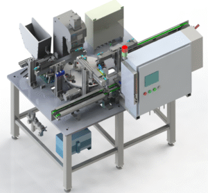 Inspection, parts measurement and force monitoring during assembly.